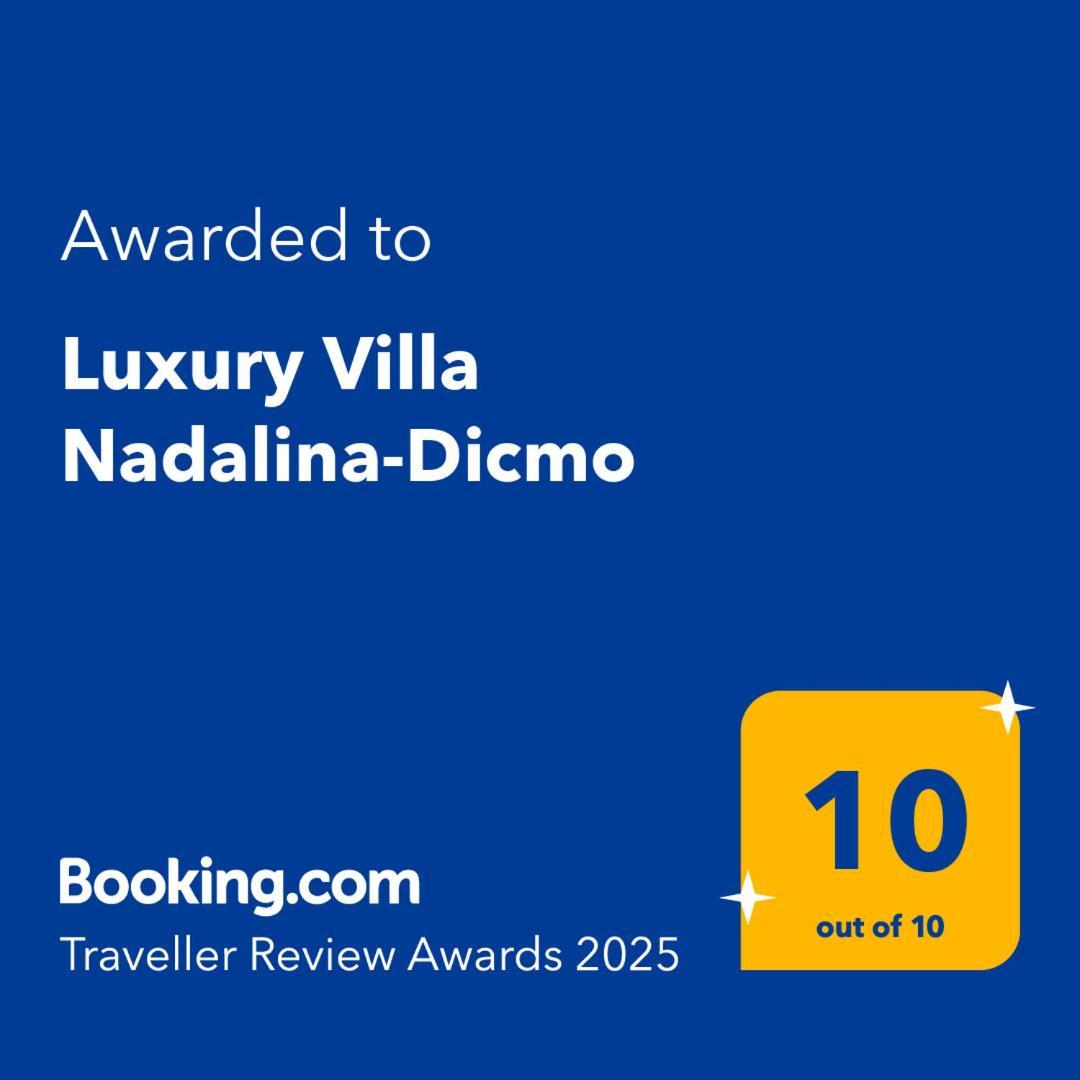 Luxury Villa Nadalina-Dicmo Dugopolje Kültér fotó